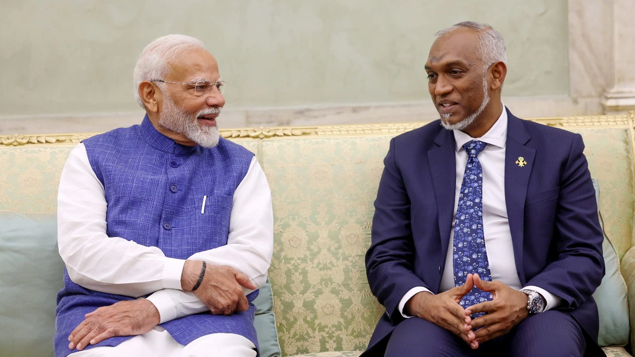 pm modi and Mohamed Muizzu